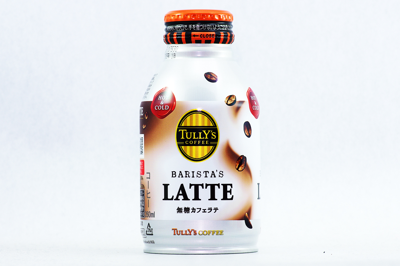 TULLY'S COFFEE BARISTA'S LATTE 260mlボトル缶 2018年4月