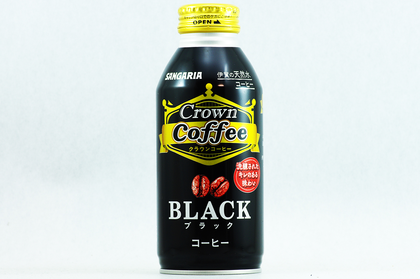 Crown Coffee ブラック 380gボトル缶 2018年5月