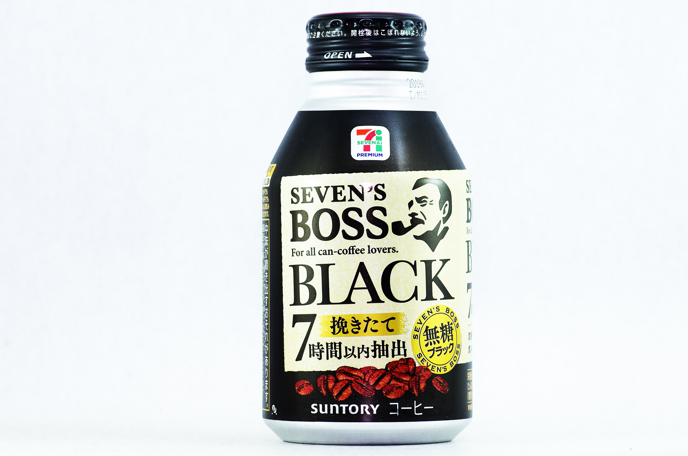 SEVEN'S BOSS ブラック 285gボトル缶 北海道、東北、関東・甲信越限定 2018年10月